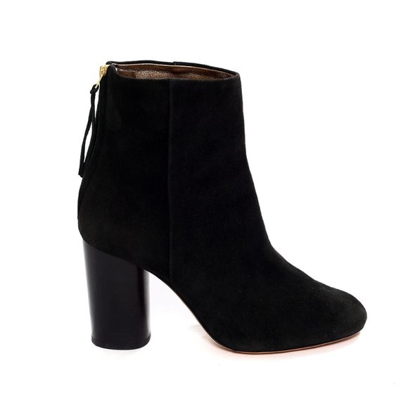 ISABEL MARANT GARETT black suede block-heel ankle boots $940 - Picture 5 of 5